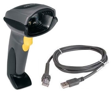 SYMBOL DS6708-SR20007ZZR HAND HELD BARCODE SCANNER INCLUDES USB CABLE 
