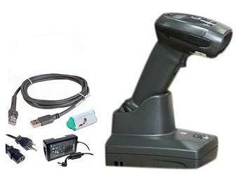 Code Handheld Barcode Scanner With Power Cable 