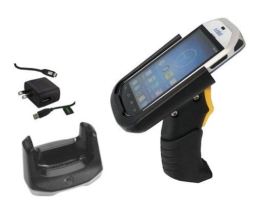 trofast tage ned Syge person MC40 Android Handheld Barcode Scanner Trigger Adapter Bundle