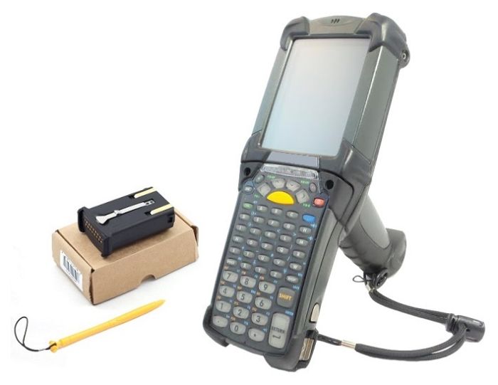 Symbol Motorola MC9090-GF0JBSGA22R Wireless Laser Barcode Scanner 