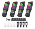 Bundle of Chainway C61 Wireless Android Handheld Barcode Scanners, Zebra 2D/1D/QR Code Reader