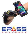 EPASS Software - Chainway C66 Wrist Mounted Wearable Android, 2D/1D Glove Barcode Scanner