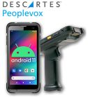 Peoplevox WMS - Chainway C66 Android Barcode Scanner, Wireless Rugged Handheld, 2D/1D/QR Code Reader