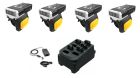 Bundle QTY (4): Zebra RS5100, Bluetooth Hands-Free 2D/1D Finger Scanners, iOS + Android Compatible