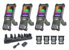 Bundle QTY (4): Zebra MC9300 Pistol-Grip Android Barcode Scanners