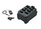 Zebra SAC-RS51-8SCHG-01 8-Slot Battery Charger for RS5100 Bluetooth Finger Scanner Batteries, KT-RS51-8SAC-PS-CB