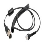 25-71917-02R, Coiled Communication Cable, for LS3408 Long Range Barcode Scanner to VC5090 ForkLift Computer