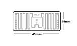 Avery Dennison Smartrac MiniWeb RFID Tag, 45 x 18mm