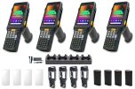 Bundle QTY (4): Chainway C61 Ultra Rugged Android, Trigger-Grip, Alpha Numeric Keyboard, 2D/1D Barcode Scanner [Up to 12FT]