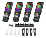 Bundle of Chainway C61 Wireless Android Handheld Barcode Scanners, Zebra 2D/1D/QR Code Reader