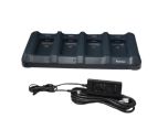 4-Slot Battery Charger for Honeywell CK65 | 871-230-301, AC20 (Power Supply Included), Charges Up to 4 Batteries of CK65-BTSC, 50149348-001