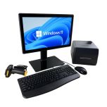 Chainway VRT18 Desktop All-in-One Workstation | Windows 11 Pro IoT, 16GB | Includes Keyboard, Mouse, Barcode Reader, Shipping Label Printer