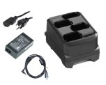 Zebra SAC-MC93-4SCHG-01 (Power Assembly Included) 4-Slot Spare Battery Charger, Power Precision Plus, for Zebra MC9300 - MC930B - MC930P Android Scanner Batteries