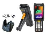 Zebra MC3300 Android Barcode Scanner, Trigger Handle, Keyboard, 2D/1D/QR Code Reader, Cradle Included