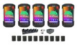 Bundle QTY (5): Zebra TC75x Ultra Rugged Android Handheld Barcode Scanners