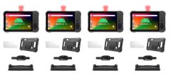 Bundle QTY (4): Chainway P80 Heavy Duty Wireless Android Tablet Barcode Scanner