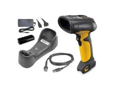 LS3478 Rugged Barcode Scanner, Wireless 300FT Range (Complete Kit)