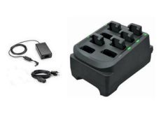 Zebra SAC-RS51-8SCHG-01 8-Slot Battery Charger for RS5100 Bluetooth Finger Scanner Batteries, KT-RS51-8SAC-PS-CB