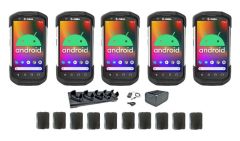 Bundle QTY (5): Zebra TC75x Ultra Rugged Android Handheld Barcode Scanners