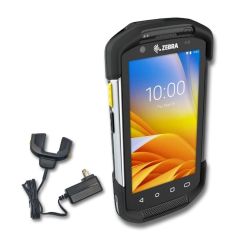 Zebra TC72 Touch Computer Wireless Android Handheld, 2D/1D/QR Code Barcode Scanner (Charger Included)