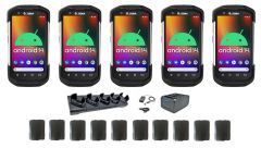 Bundle QTY (5): Zebra TC77 Ultra Rugged Wireless Android Barcode Scanners